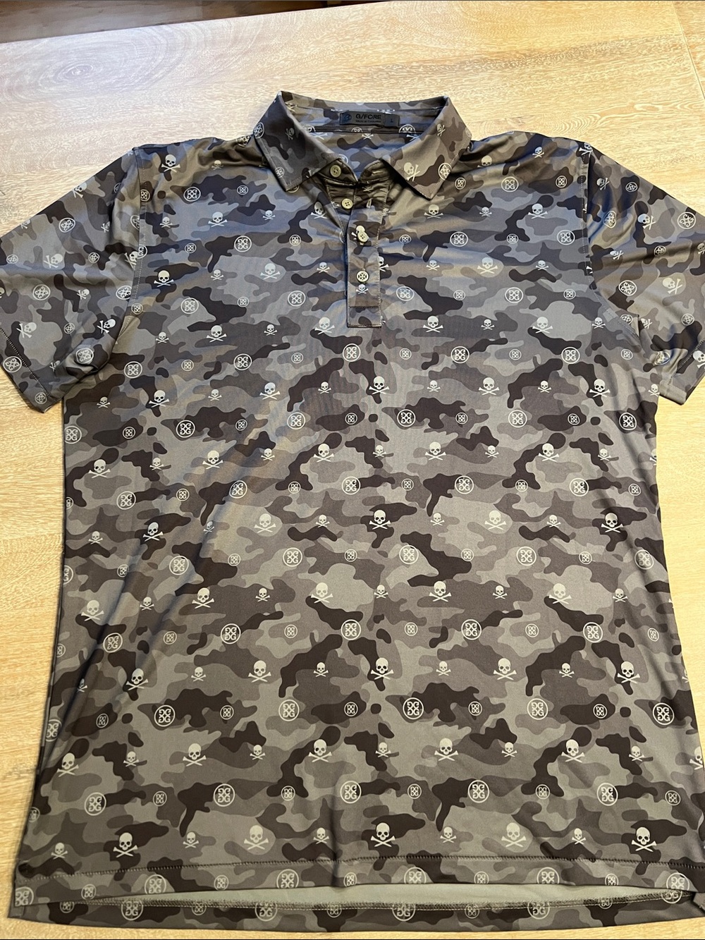 G/Fore Men's size large performance polo EUC